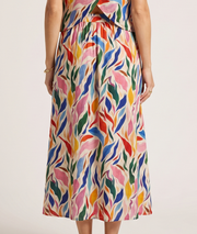 Jupe midi Rainbow multi dos— marque Carnaby