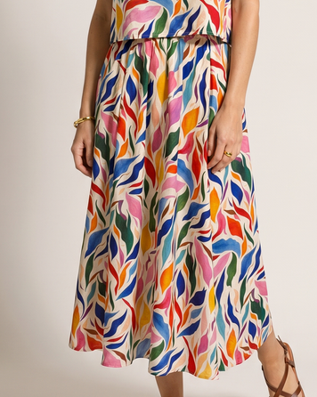Jupe midi Rainbow multi face — marque Carnaby