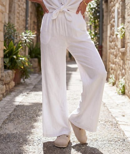 Pantalon Alet blanc face — marque Carnaby