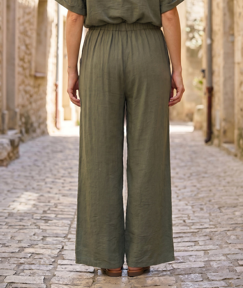 Pantalon Alet kaki dos — marque Carnaby