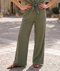 Pantalon Alet fluide - kaki