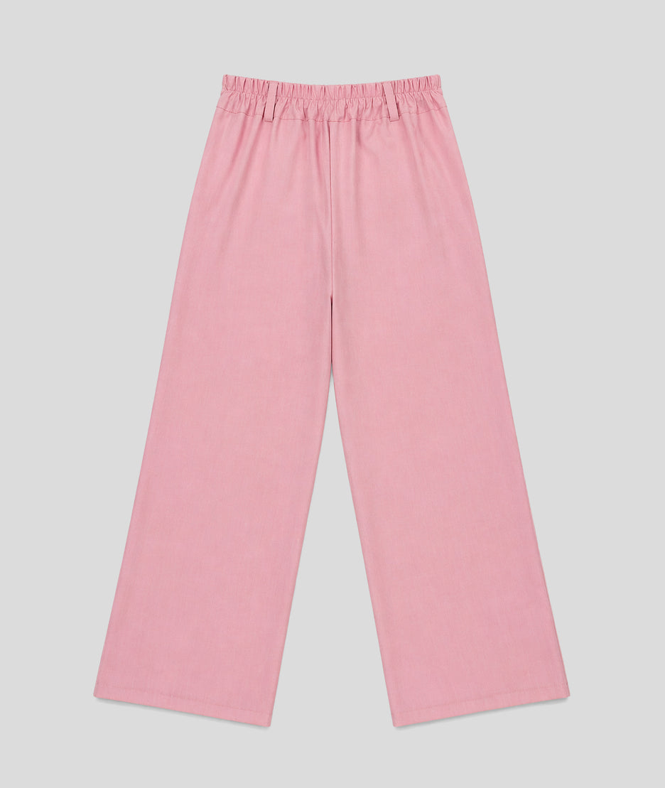 Pantalon Balia habillé rose dos
