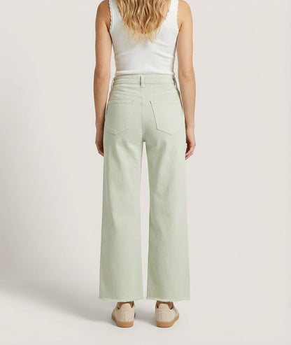 Pantalon coupe courte Clover vert dos