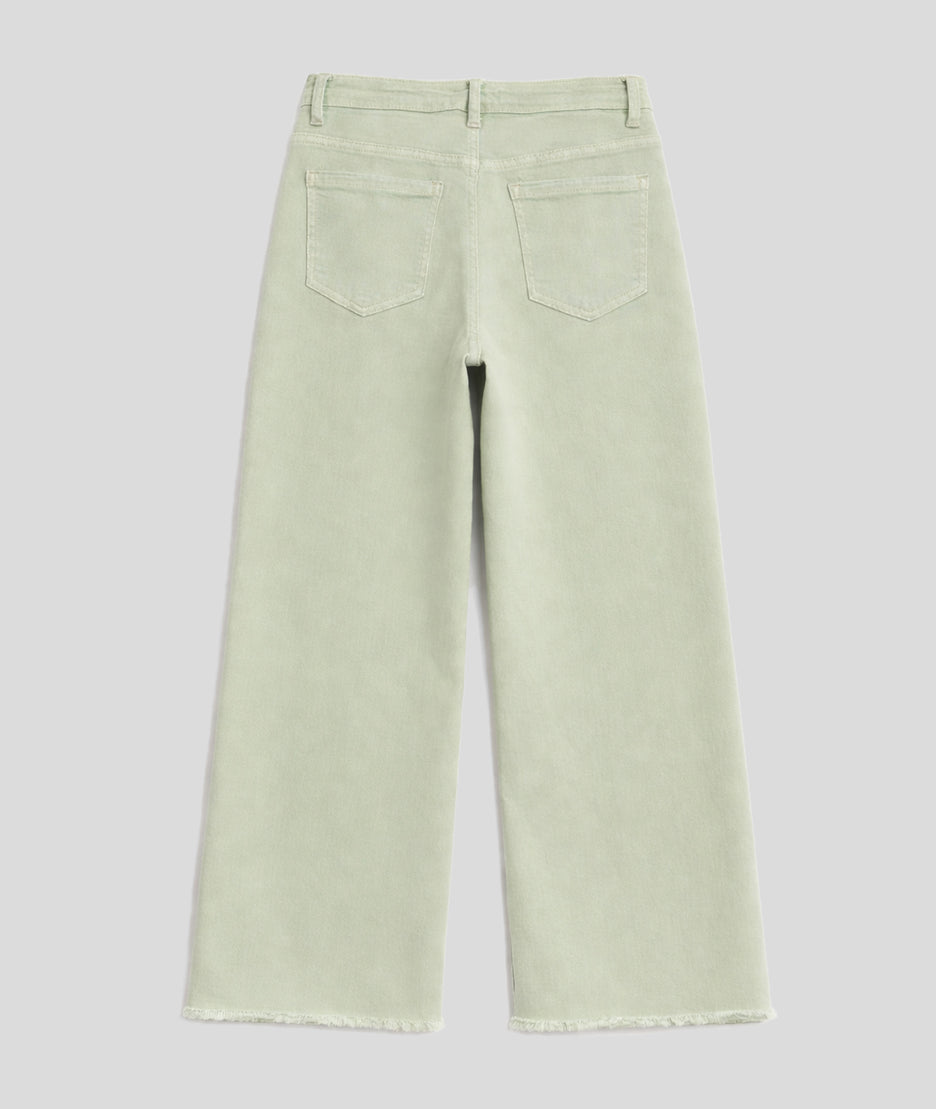 Pantalon coupe courte Clover vert dos