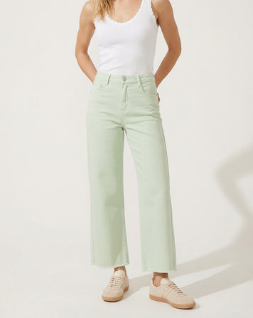 Pantalon coupe courte Clover vert face