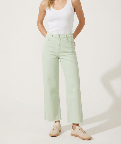 Pantalon coupe courte Clover vert face
