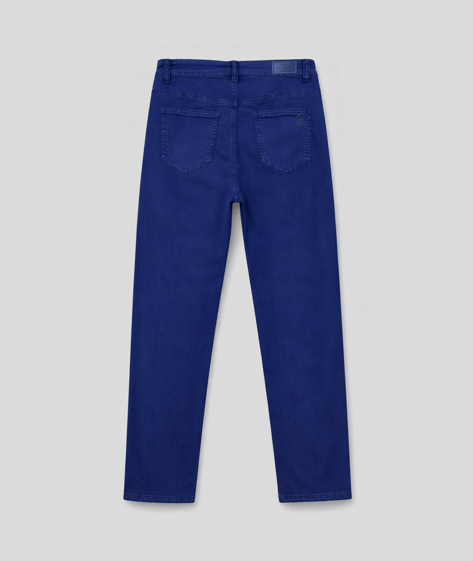 Pantalon Droita coupe droite- bleu roi