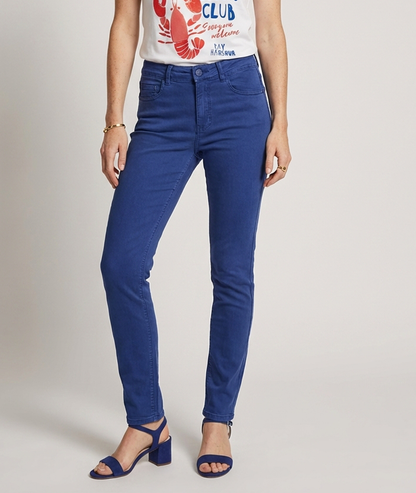 Pantalon Droita coupe droite- bleu roi