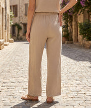 Pantalon Estelle beige dos  — marque Carnaby