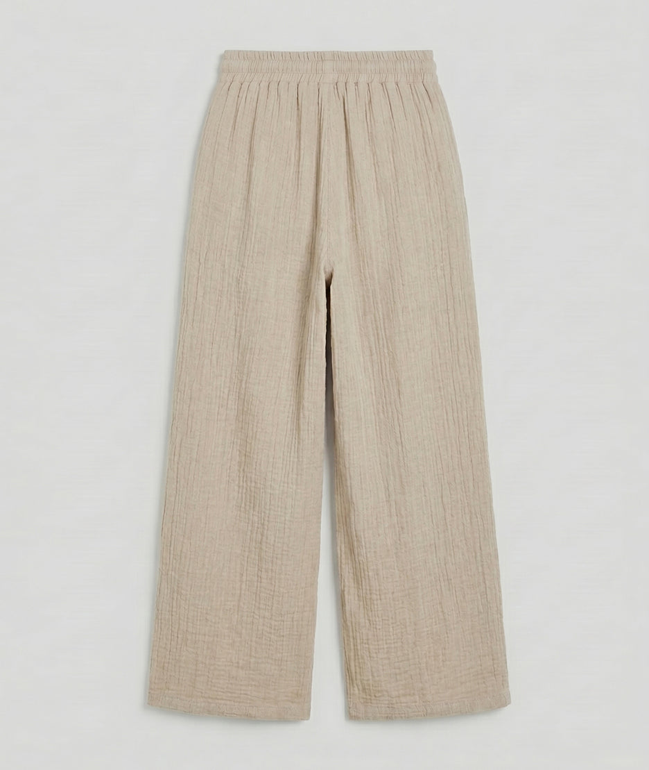 Pantalon Estelle beige dos  — marque Carnaby