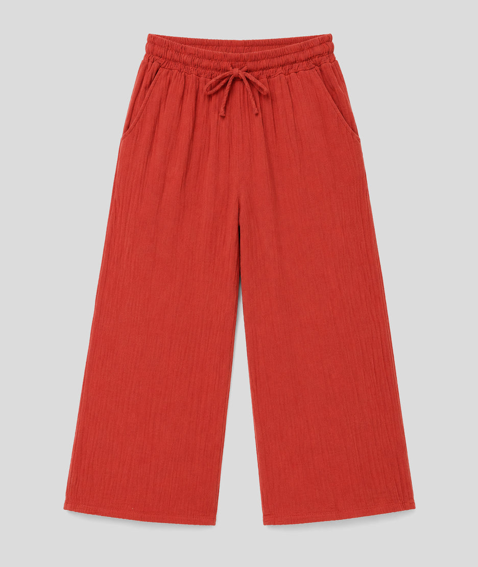 Pantalon Estelle terracotta face — marque Carnaby