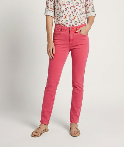 Pantalon Firma droit fushia face
