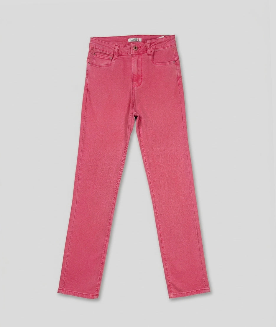 Pantalon Firma droit fushia face