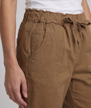Pantalon Kaina coupe carotte - camel