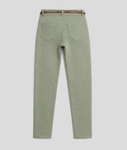 Pantalon Lola avec ceinture sauge dos