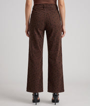 Pantalon Pois choco wide leg à pois noirs — marque Carnaby