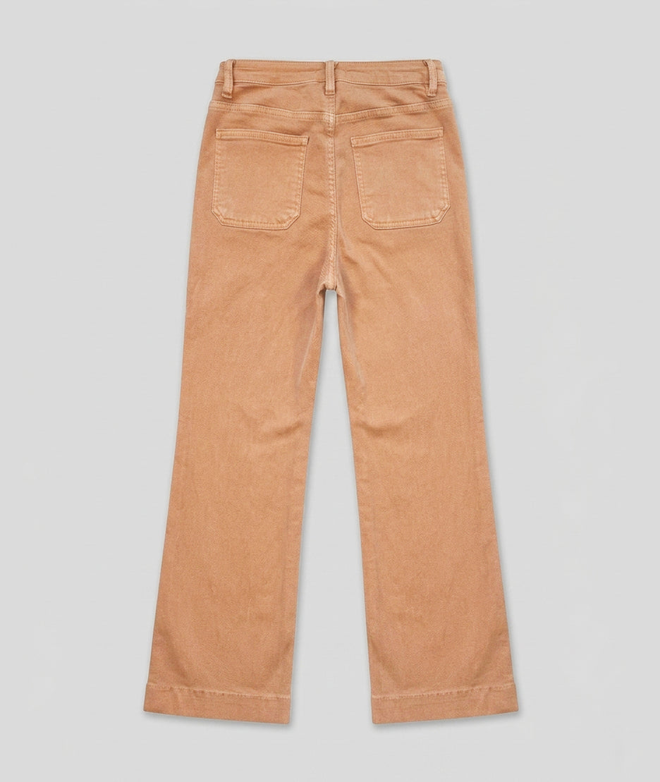 Pantalon Rainbow à boutons fantaisies saumon dos