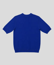 Pull Cory manches courtes cœur - bleu roi arrière