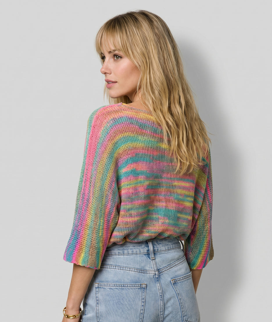 Pull Multi en maille dos