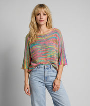 Pull Multi en maille face