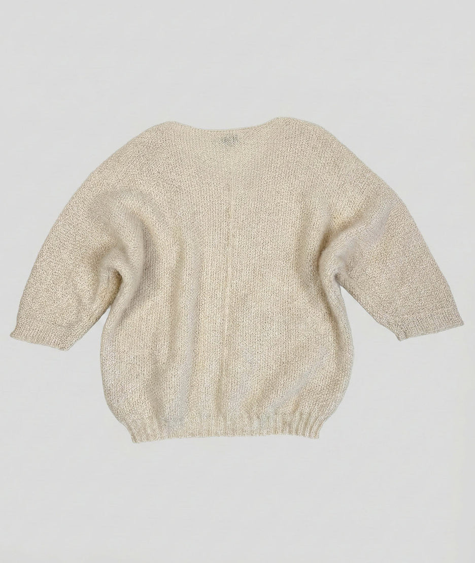 Pull en maille duveteuse Vicky face arrière