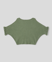 Pull Violyvi manches à volants - kaki