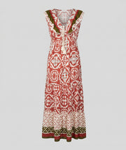 Robe Bali rouge face — marque Carnaby