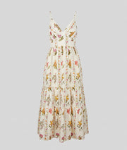 Robe Carla beige face — marque Carnaby