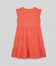 Robe Cyrille corail dos — marque Carnaby