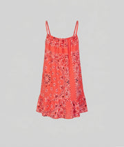 Robe Estelle corail dos — marque Carnaby
