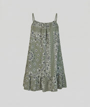 Robe Estelle kaki face — marque Carnaby