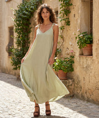 Robe longue Etoile robe - kaki