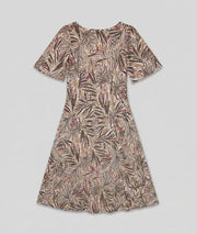 Robe longue Jess beige face — marque Carnaby