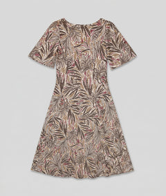 Robe longue Jess beige face — marque Carnaby