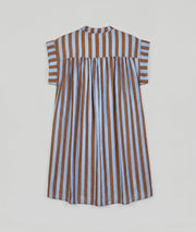 Robe Justina ciel/marron dos — marque Carnaby