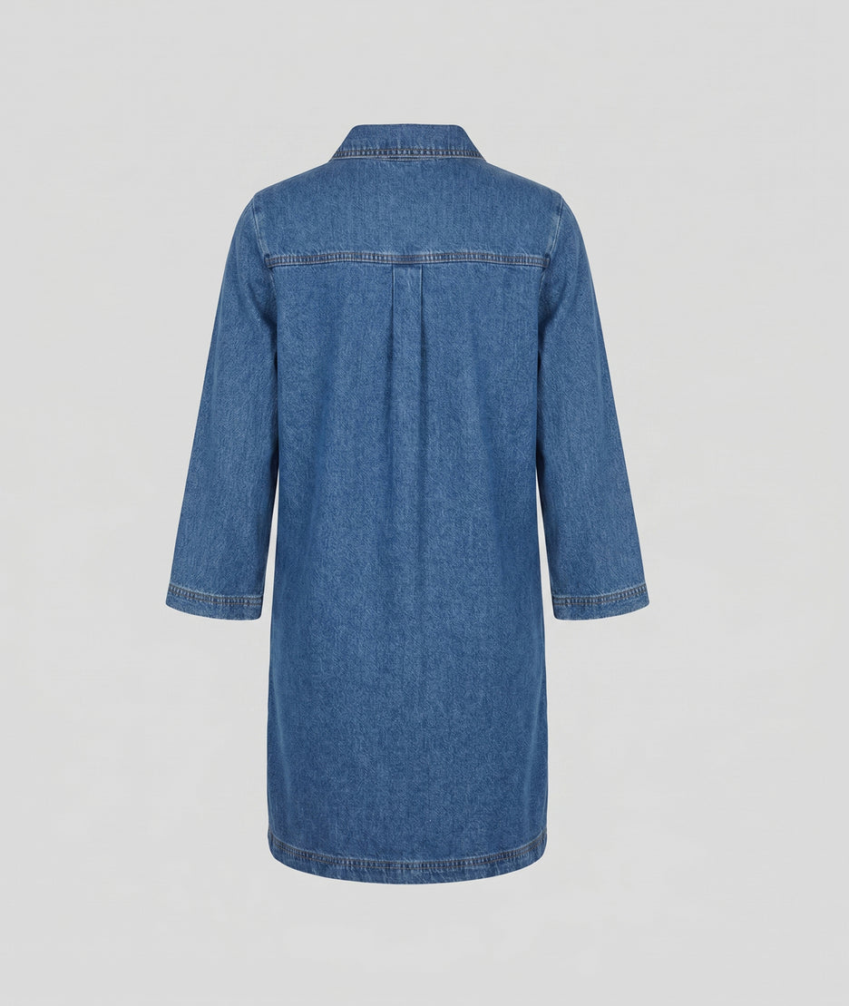 Robe Leni en jean dos — marque Carnaby
