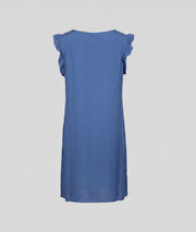 Robe Lilouanne bleue dos — marque Carnaby