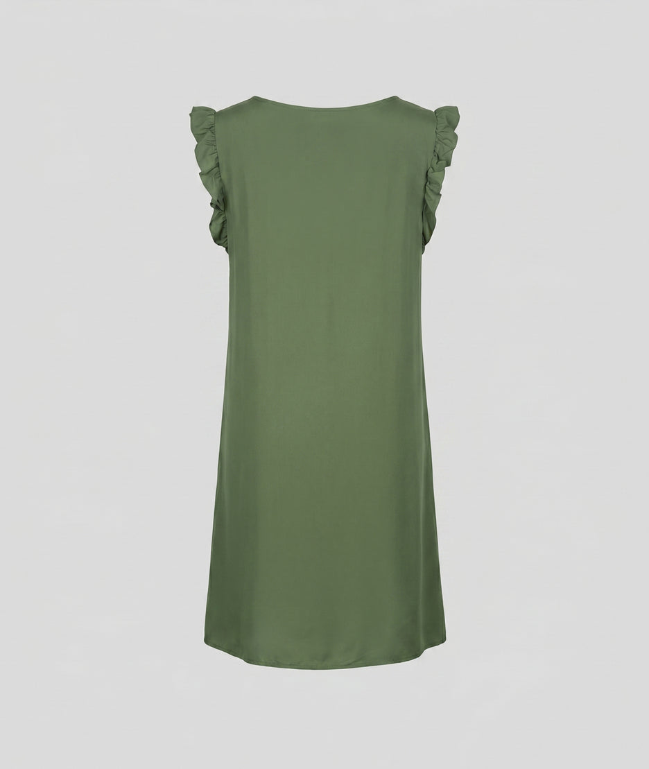 Robe Lilouanne vert dos — marque Carnaby