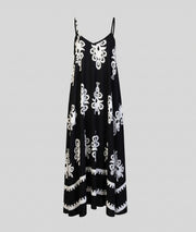 Robe Marla noir/blanc face — marque Carnaby