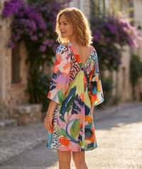 Robe courte colorée Mikela - multi