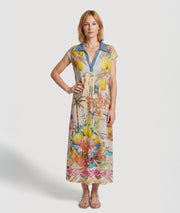 Robe Toscanna longue multi pailletée face — marque Carnaby