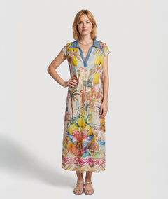 Robe Toscanna longue multi pailletée face — marque Carnaby