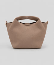 Sac Danny beige en similicuir avec pochette intégrée — marque Carnaby