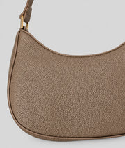 Sac porté épaule Fara taupe avec bandoulière