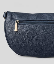 Sac banane Gallia marine avec bandoulière à motifs