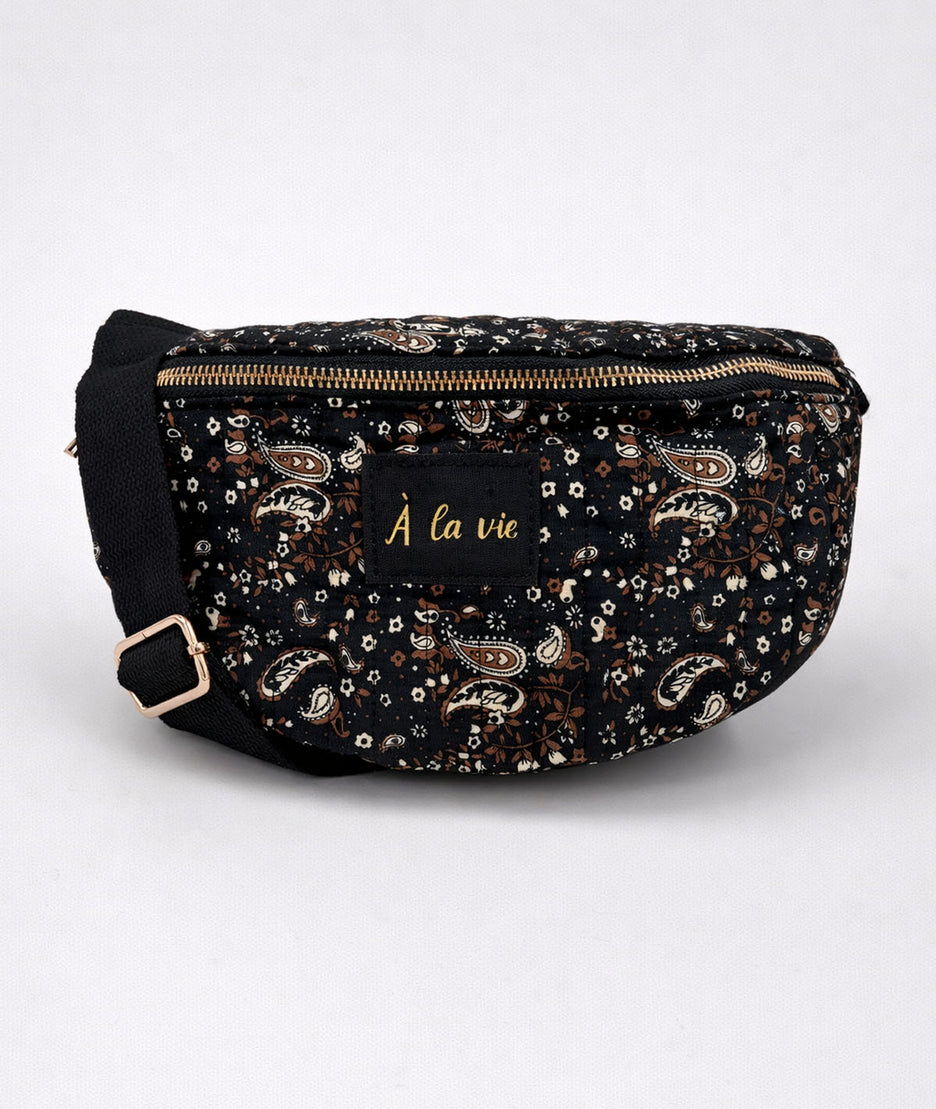 Sac à mains Vita noir face