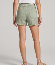 Short à broderies Brody vert dos — marque Carnaby