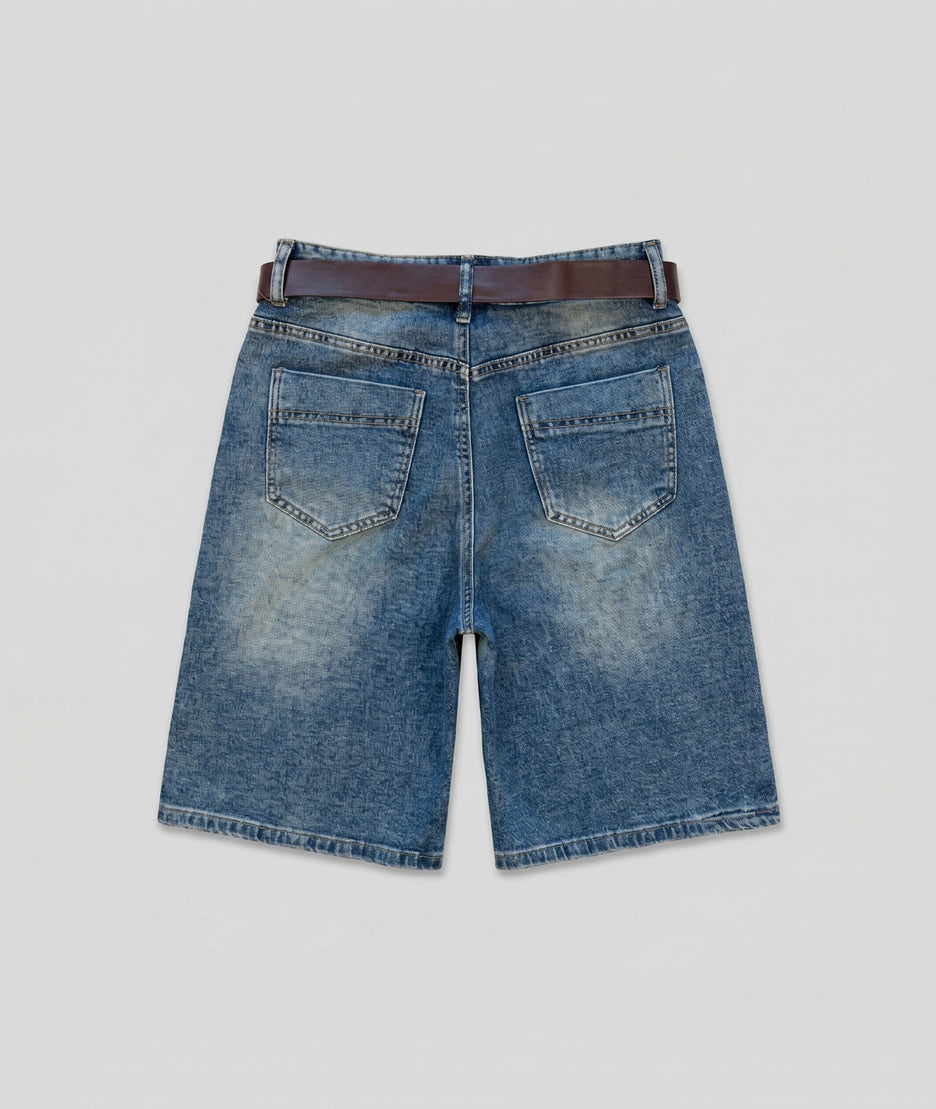 Bermuda Jennifer en jean dos — marque Carnaby