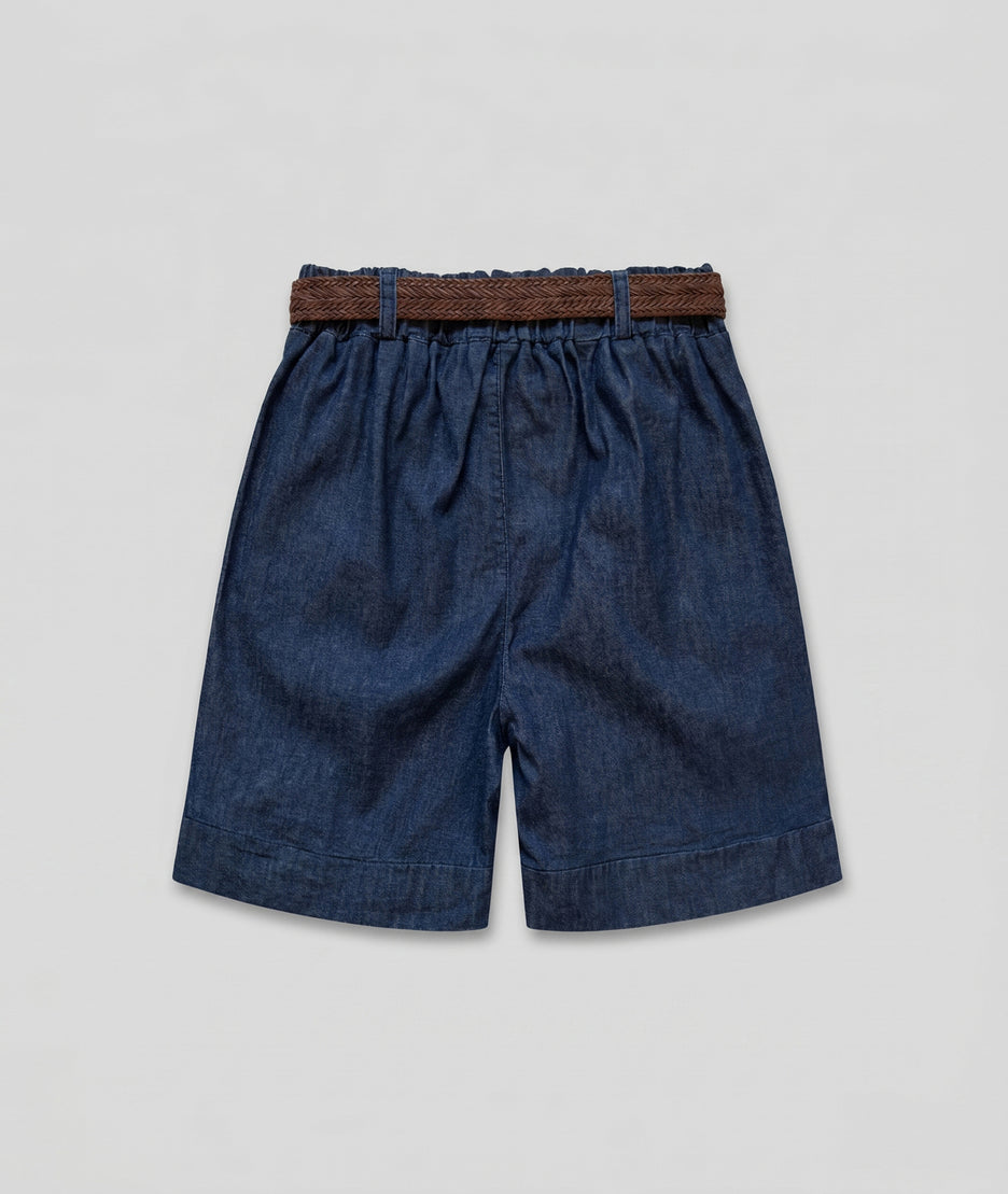 Short Maria bleu foncé dos — marque Carnaby