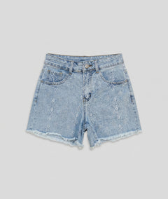 Short court Rosace jean clair face — marque Carnaby